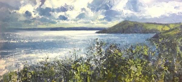 - Oil on Board, Painting by John Brenton, measuring 23 x 51 cm (H x W) framed at 41 x 69 cm £1250